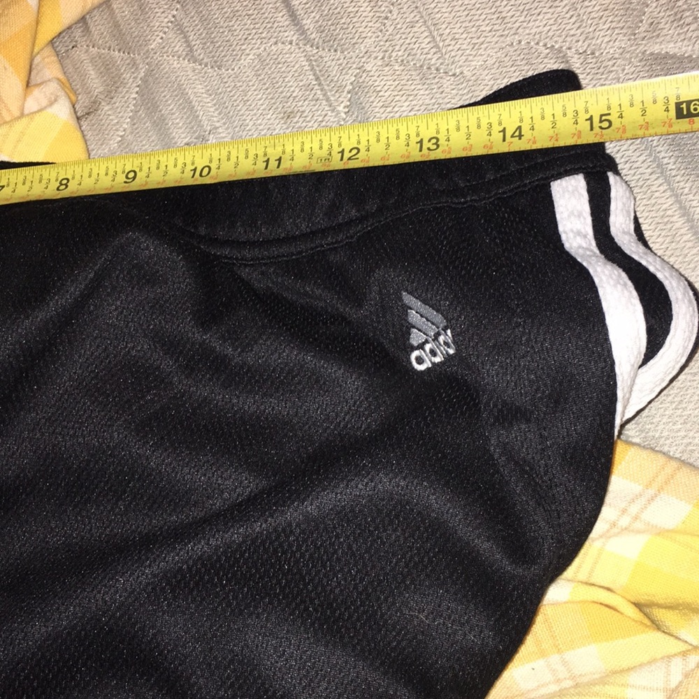 cropped adidas pants